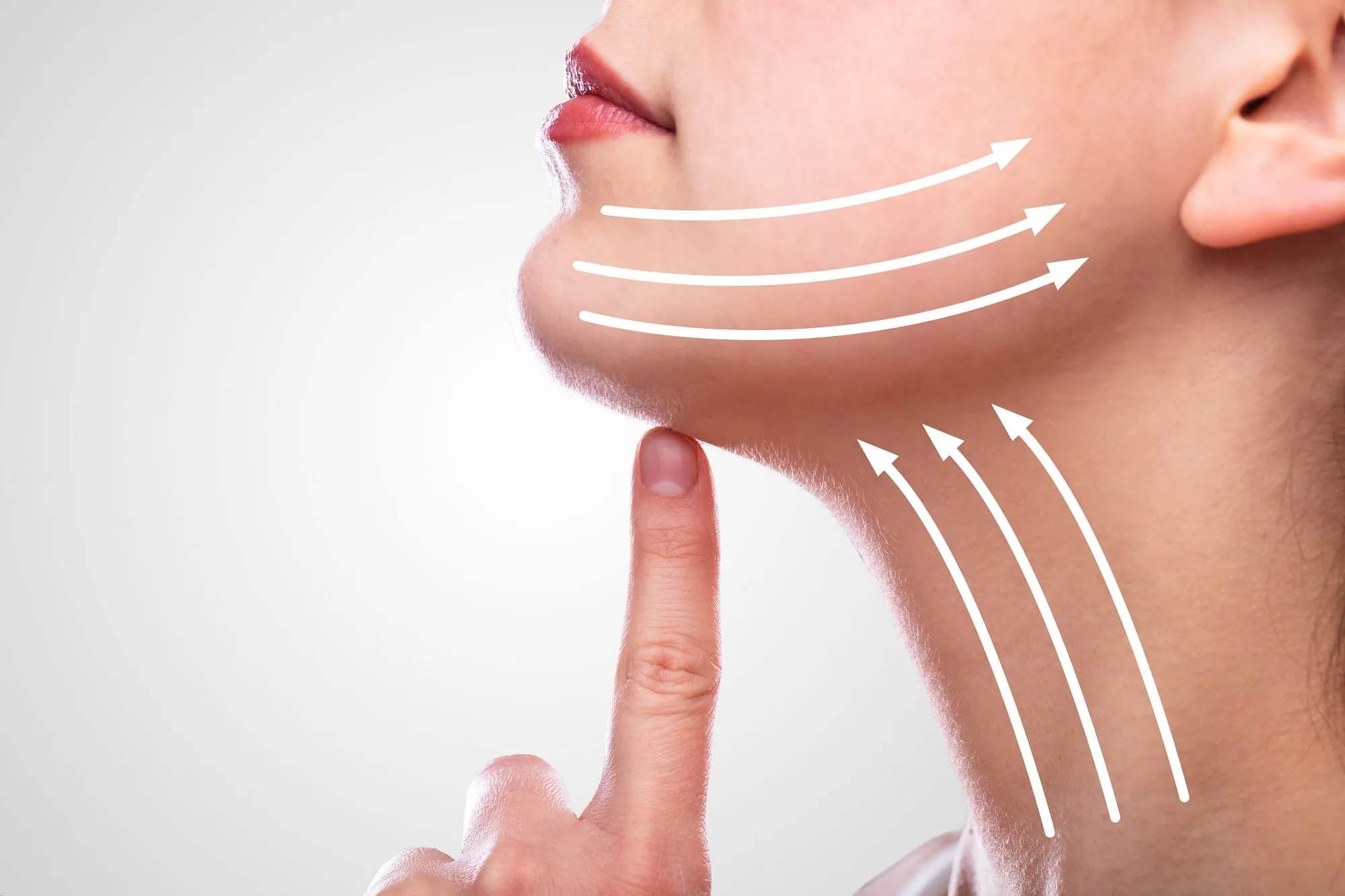 Neck tightening treatment results for sagging skin
