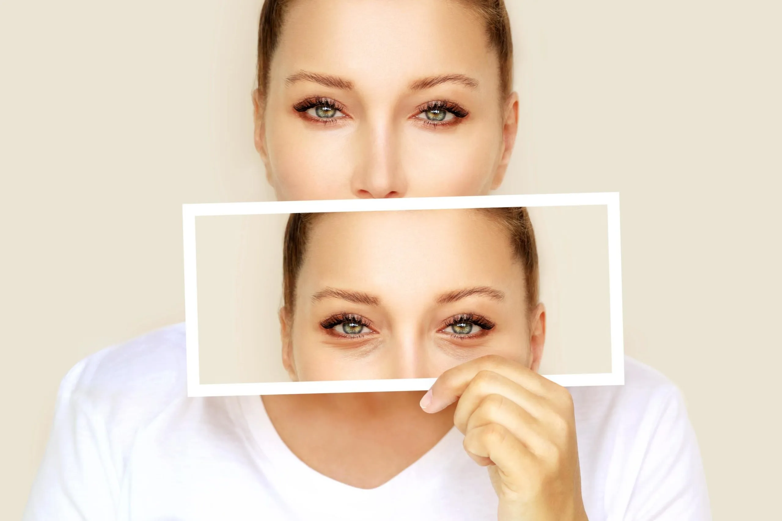 Upper and lower eyelid surgery for eye rejuvenation