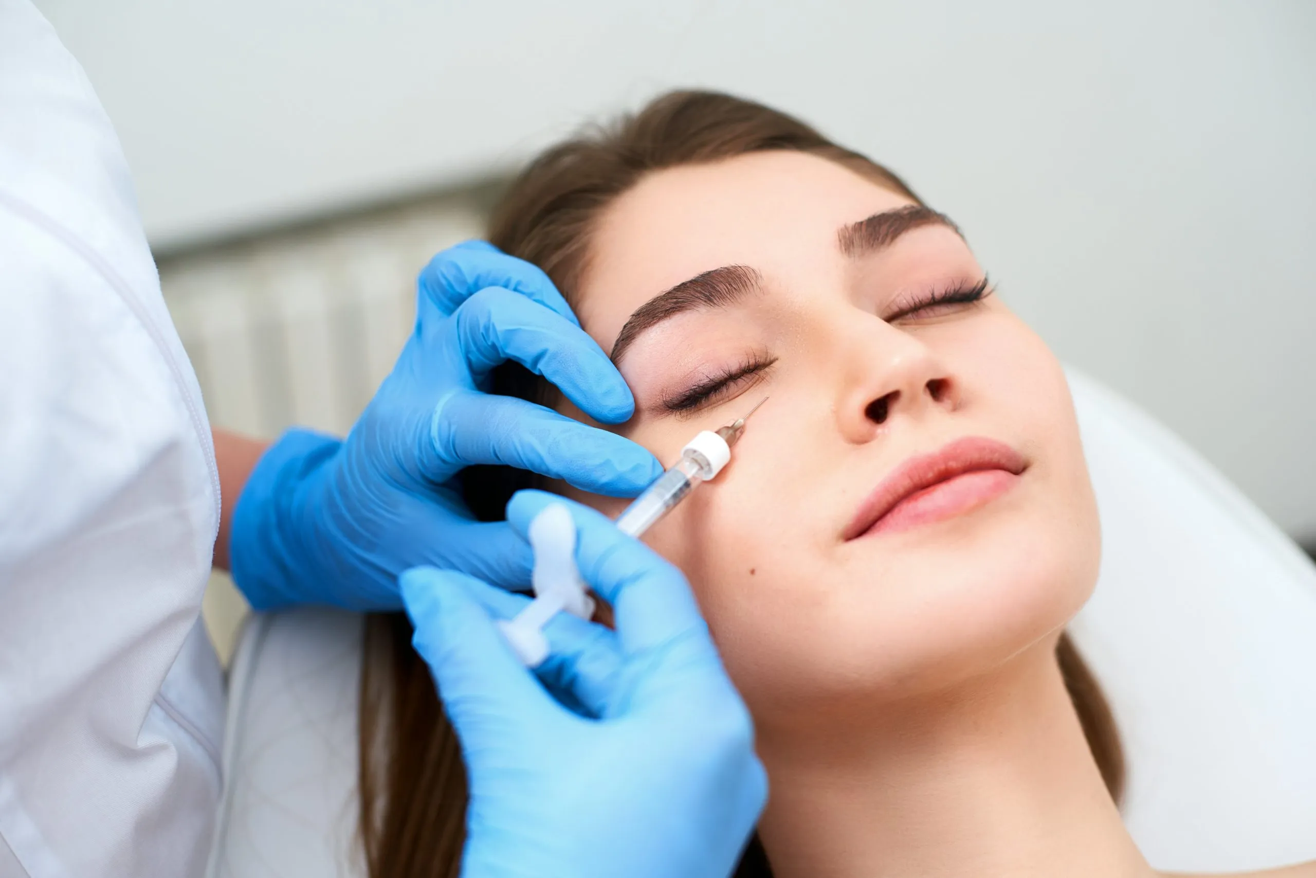 Sculptra injectable treatment for facial volume loss